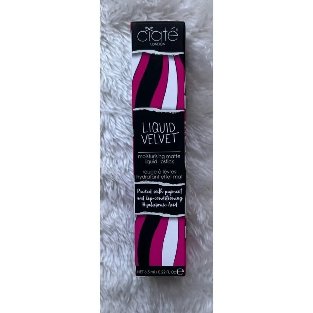 NIB Ciate London Liquid Velvet Lipstick Moisturizing Matte Liquid Lipstick